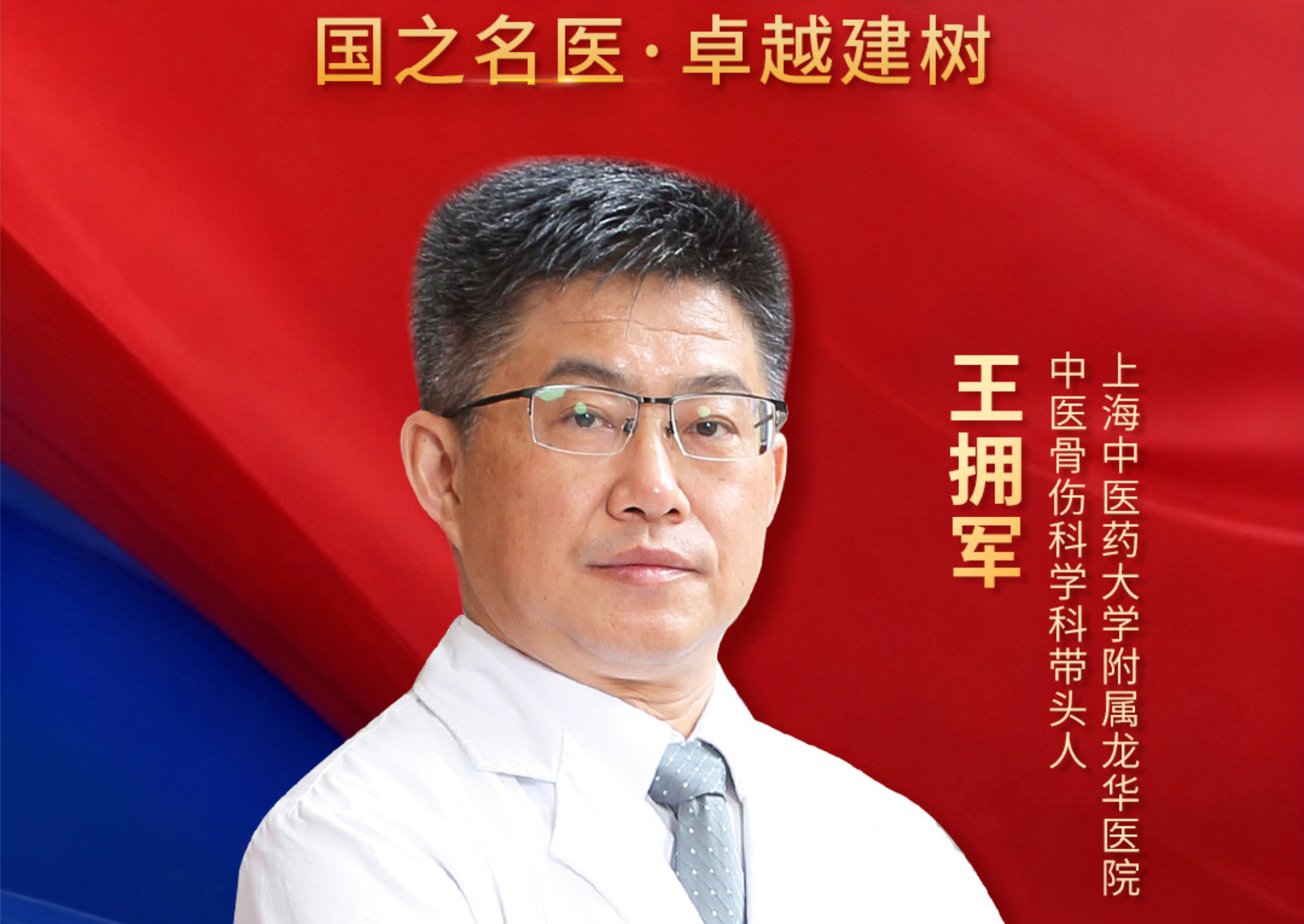 世界杯官网王拥军教授荣膺2026年度“国之名医”